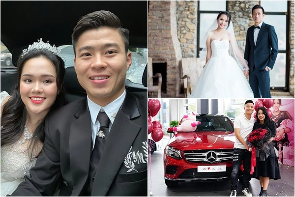 3 cô vợ giàu có, xuất thân“cành vàng lá ngọc” của cầu thủ Việt 