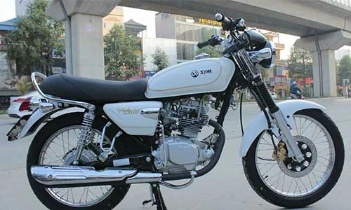 "Soi" môtô SYM Husky giá 31,9 triệu đồng tại Hà Nội