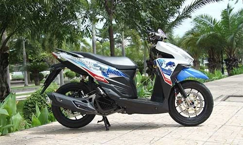 Xe ga Honda Click 125i độ "siêu chất" tại Sài Gòn