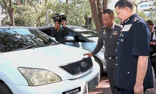 Loạt ôtô hạng sang ăn cắp sắp bị tuồn sang ASEAN