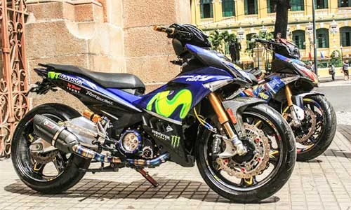 Loạt xe máy Yamaha Exciter 150 "độ khủng" nhất Việt Nam năm 2017