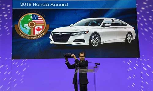 Honda Accord giành giải xe ôtô của năm 2018