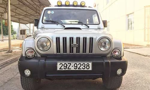 "Xế hộp" địa hình Kia Retona giá 230 triệu đồng tại Hà Nội 