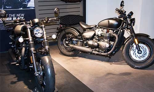 Môtô Triumph Bobber Black "chốt giá" 600 triệu tại Việt Nam