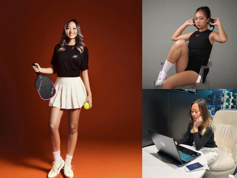 Gái xinh làng pickleball 17 tuổi sở hữu nhan sắc vạn người mê