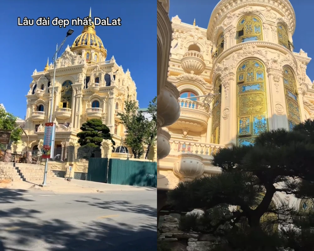 Lâu đài đang hot ở Đà Lạt gây bão mạng nhờ chi tiết này