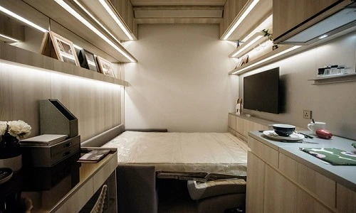 Tận mục căn hộ “quan tài” ở nơi có giá nhà đắt nhất thế giới 