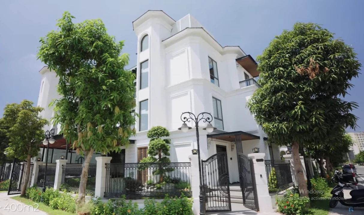 Choáng ngợp “biệt thự hàng hiệu” rộng 400 m2 tại Hà Nội 