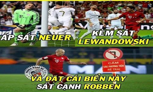 Ảnh chế bóng đá: Kế sách giúp Real Madrid đánh bại Bayern Munich