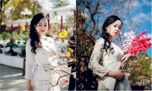 Nữ sinh Quảng Ngãi da trắng, môi đỏ thắm hớp hồn dân mạng