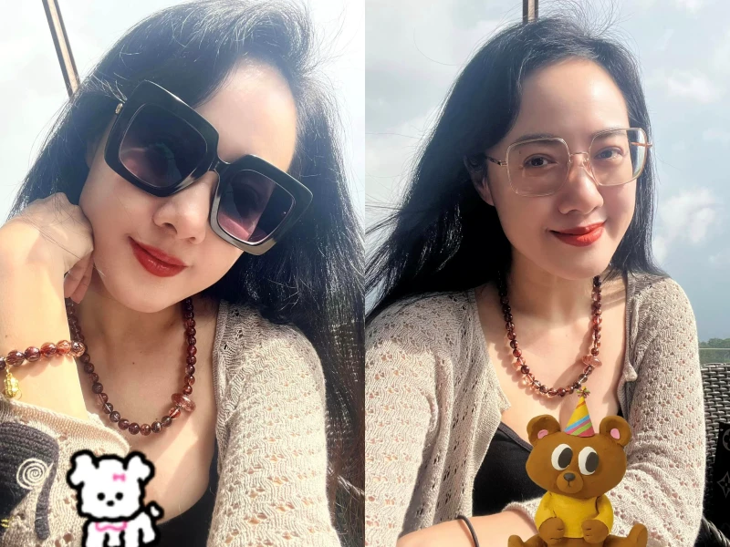 MC Hoài Anh nhan sắc "đỉnh nóc, kịch trần", bất chấp camera thường