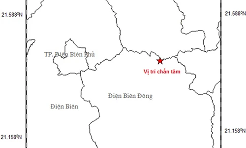 Liên tiếp xảy ra 4 trận động đất trong 4 ngày tại Việt Nam