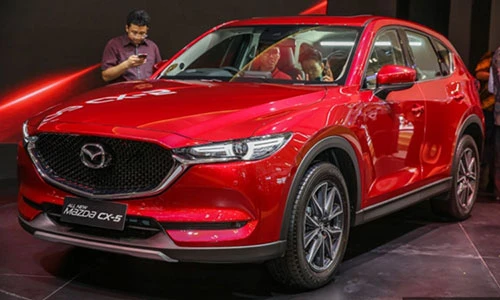 Mazda CX-5 thế hệ 2017 vừa ra mắt giá 895 triệu đồng