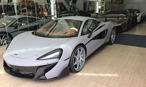 Siêu xe McLaren 570S giá 12 tỷ độ bodykit "khủng" tại VN