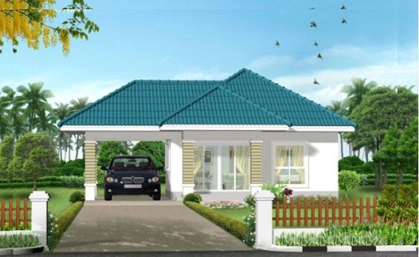 10 mẫu nhà cấp 4 nhỏ 40m2 đẹp mê hồn