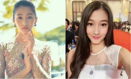Ngọc nữ 9X Trung Quốc khoe nhan sắc vạn người mê