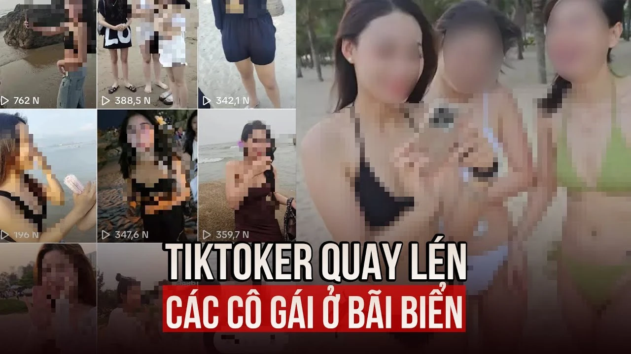 TikToker quay lén phụ nữ mặc áo tắm tái xuất, netizen phẫn nộ