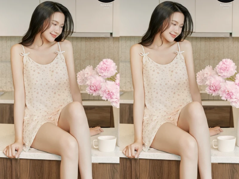 Doãn Hải My mặc váy ngủ toát lên phong thái tiểu thư Hà thành