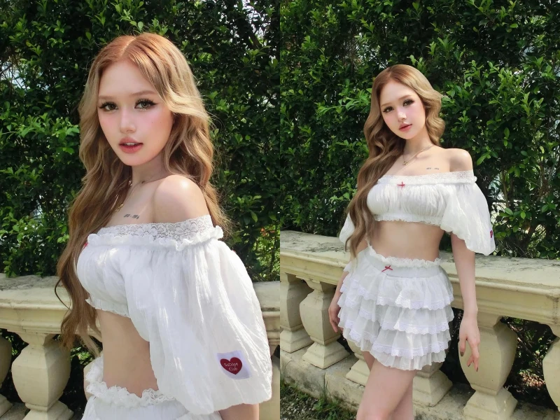 Hot girl Instagram Xoài Non khoe eo thon, vai trần quyến rũ