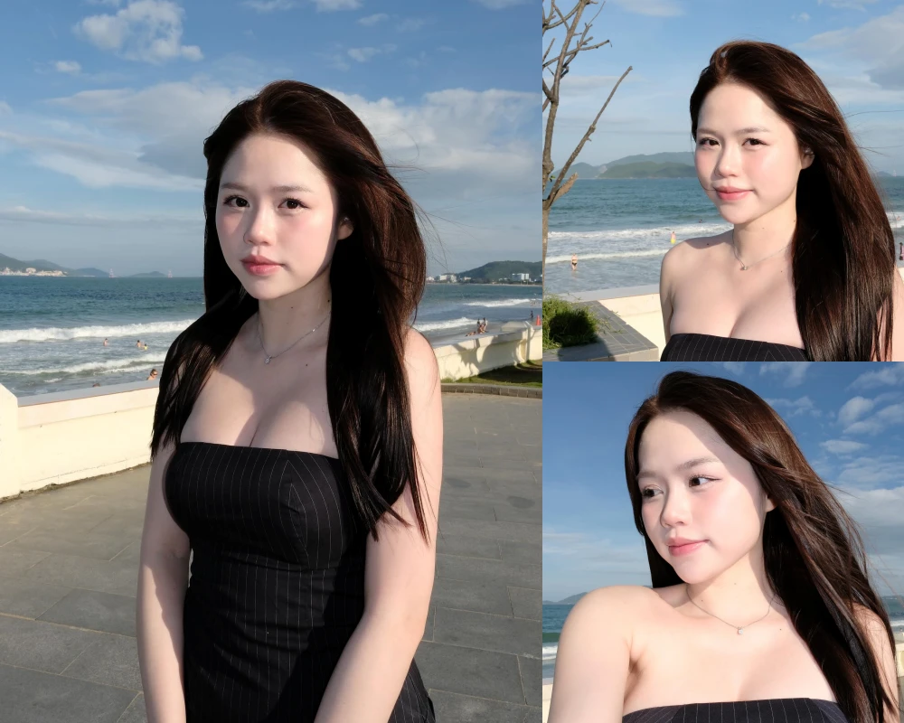 "Hot girl Nha Trang" Huỳnh Anh khoe visual ở biển cực nét
