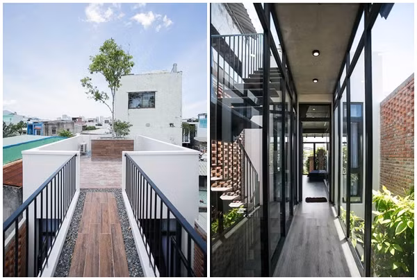 Nhà ở kết hợp quán cà phê đẹp nao lòng ở Đà Nẵng 