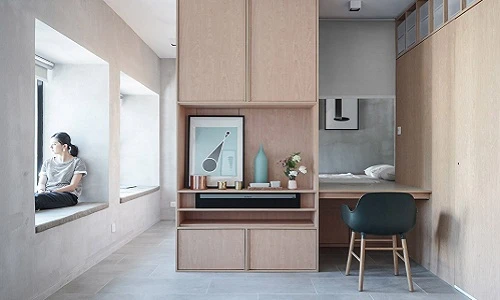 Mê tít căn hộ 33m2 thoáng rộng, ngập ánh sáng đến bất ngờ