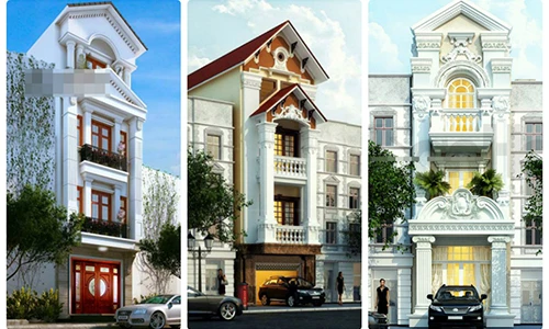 10 mẫu nhà ống giả biệt thự siêu đẹp theo thời gian