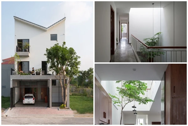 Thiết kế mái dốc ngược, nhà Hà Tĩnh khiến dân tình xuýt xoa