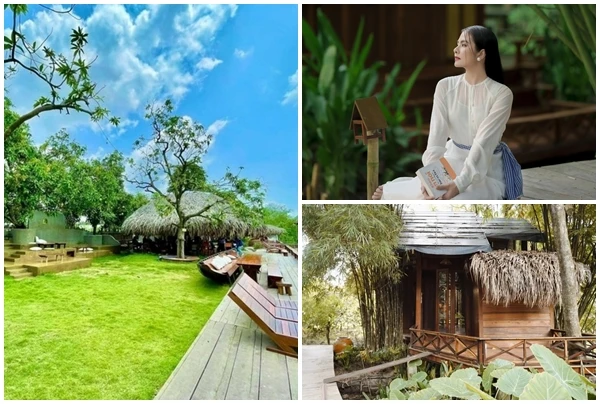 Vườn sinh thái 50.000m2 “đẹp như tranh vẽ” của Vân Trang
