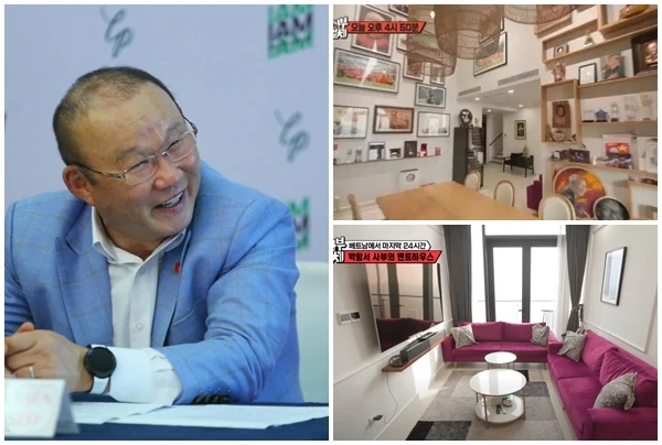 Cận cảnh căn penthouse 18 tỷ của HLV Park Hang Seo tại Hà Nội 