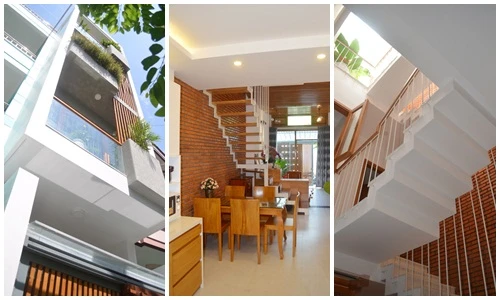 Tái sử dụng đồ cũ, nhà ống vẫn tiện nghi không tưởng