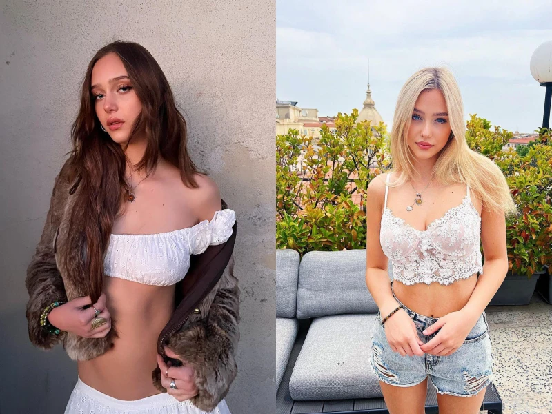 "Công chúa tuyết" đến từ Nauy quyến rũ với áo ngắn bằng gang tay