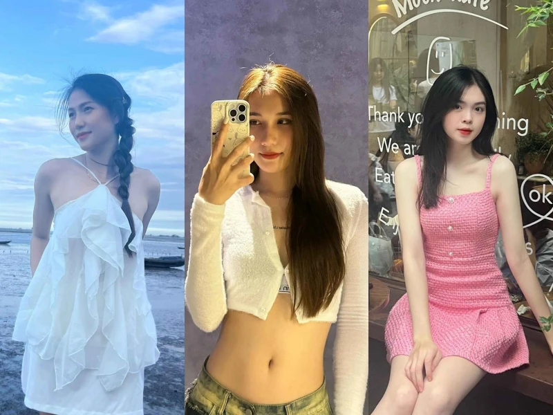 Dàn hoa khôi bóng chuyền Gen Z khoe ảnh đời thường "cực cháy"