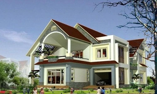 10 thiết kế nhà mái thái lên ngôi năm 2018