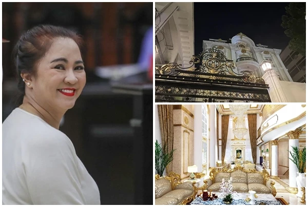 Bên trong biệt thự 2.400 m2 của bà Nguyễn Phương Hằng 