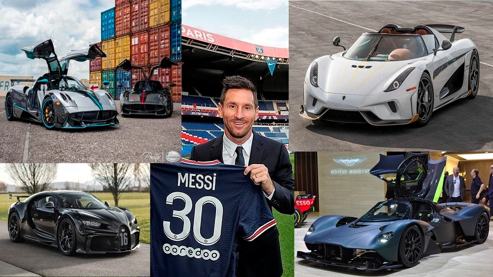 Một tháng lương của Messi tại PSG tậu được bao nhiêu siêu xe?