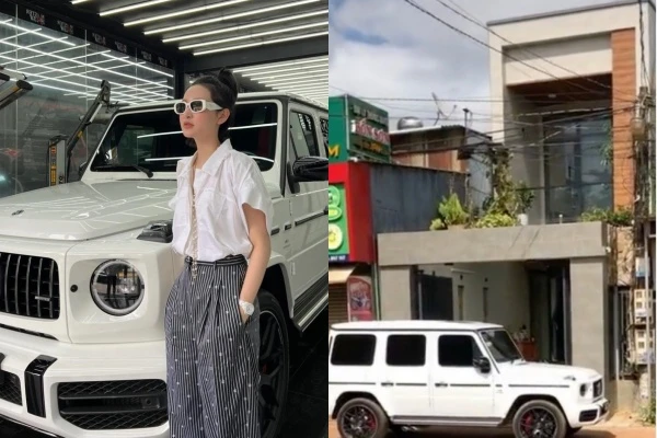 Cận cảnh cơ ngơi hoành tráng của gia đình Hiền Hồ ở quê