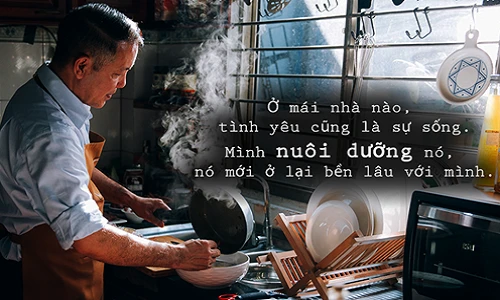 Loạt triết lý thâm sâu về chuyện đàn ông vào bếp