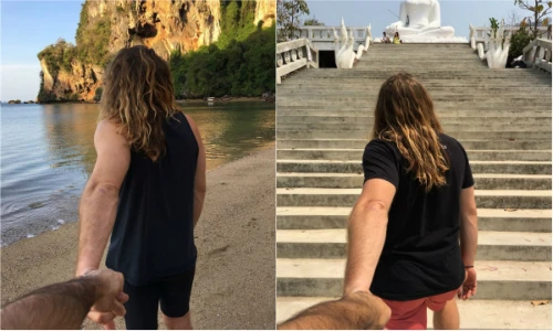 Cặp bạn thân "ế bền vững" nắm tay nhau đi khắp Thái Lan