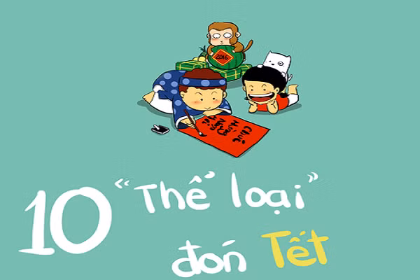 Các thể loại đón Tết nguyên đán của giới trẻ