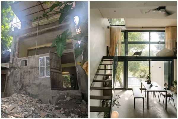 Chỉ 800 triệu, nhà cũ “lột xác” thành không gian nghỉ dưỡng đẹp mê