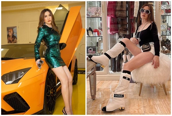 Vẻ đẹp nóng bỏng của nữ tỷ phú gốc Việt ở biệt thự 800 tỷ