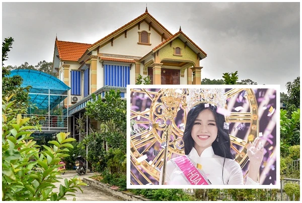 Lộ cơ ngơi “khủng” của gia đình tân Hoa hậu Đỗ Thị Hà