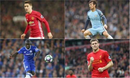 Những ngôi sao chạm bóng nhiều nhất Ngoại hạng Anh