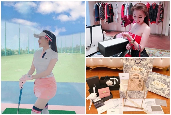 Âu Hà My tự làm đại gia của chính mình: Vung trăm triệu sắm hàng hiệu