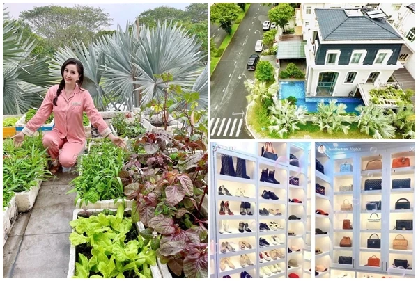 Biệt thự 2 mặt tiền bề thế của Bảo Thy và chồng đại gia 