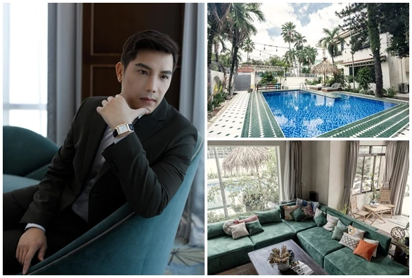  Biệt thự 1.000 m2 đẹp như resort của ông chủ chuỗi rạp Beta