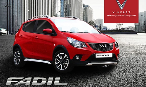 Ôtô giá rẻ Fadil cùng giàn xe VinFast lộ diện trước giờ G