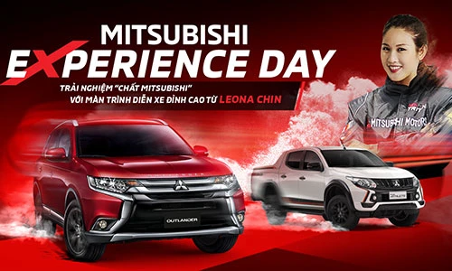 Xem người đẹp Leona Chin "phá xe" Mitsubishi tại Hà Nội