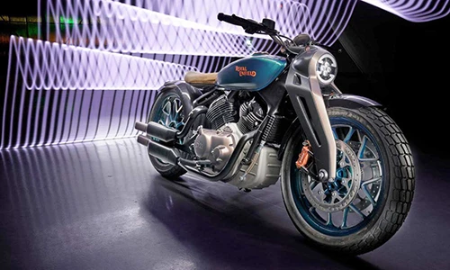 Royal Enfield KX Concept - chiếc bobber đậm chất tương lai